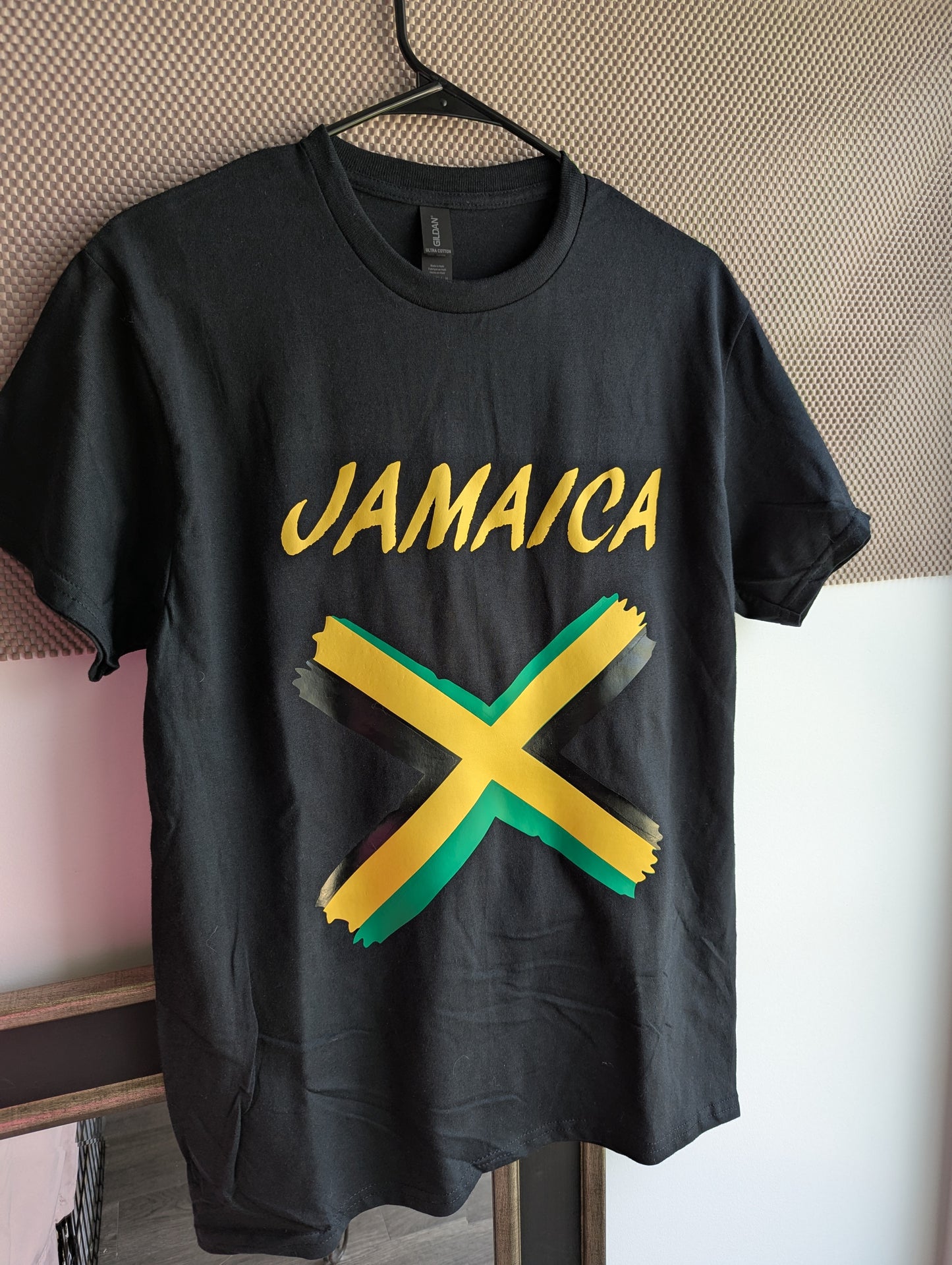 Jamaica flag T-shirt, men, Women Jamaica t-shirts. Jamaica day merch.