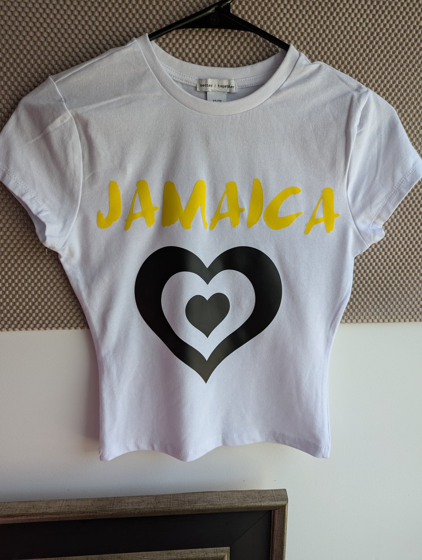 Jamaica love Women's top, One Love Jamaica top.