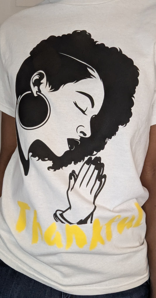 Blessed women, powerful women graphic Thankful quality T's for teen girls/Women.