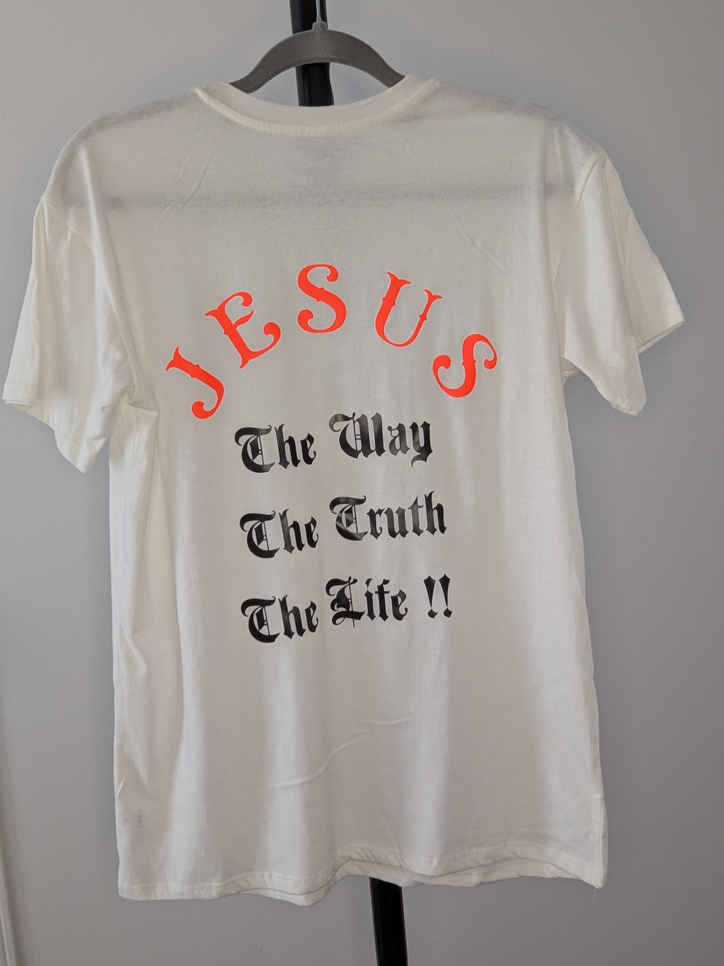 Faith wear, Christian graphic design T-shirts for men. Men's summer T-shirt.