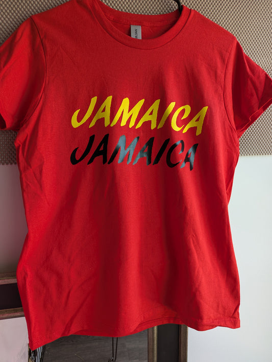 Vibrant Jamaica T-shirt for women, Jamaica Jamaica women's T-shirt. Great quality