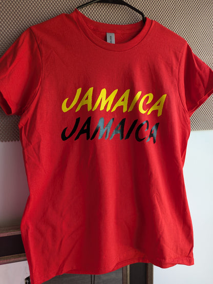 Vibrant Jamaica T-shirt for women, Jamaica Jamaica women's T-shirt. Great quality